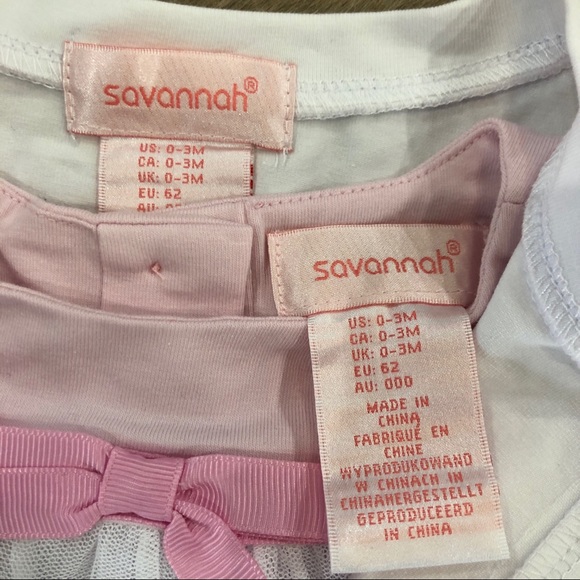 Easter Dress 0-3 months with cardigan- Savannah - Picture 5 of 5